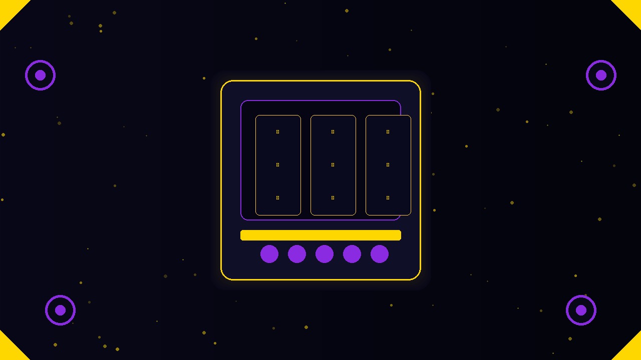 سلوت الباعة المتجولين مع فوانيس السوق المتوهجة